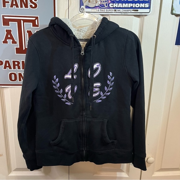 Vintage Wear Love Women’s Zip Up Hoodie jacket - Picture 2 of 9